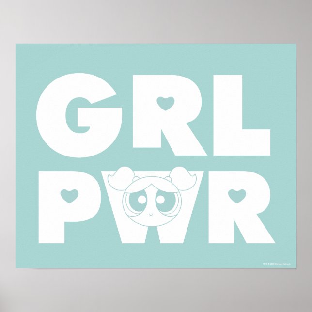 Bubbles: Girl Power Poster (Framsidan)