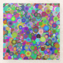 Bubbles Glass Underlägg