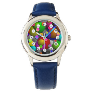 Bubbles (kinesiska/japanska Ansikte) av Kenneth Yo Armbandsur