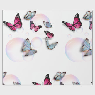 Bubbles och Butterflies Presentpapper