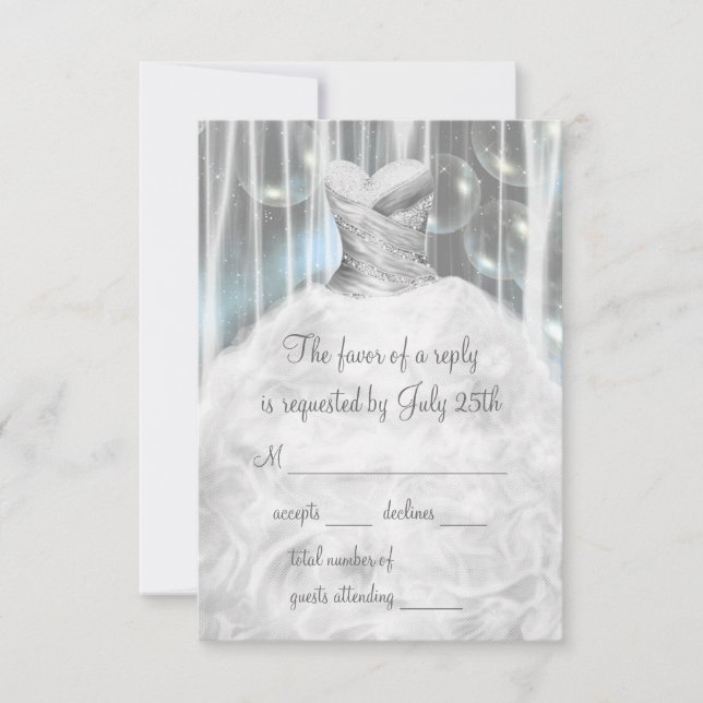 Bubbles Party Dress White Quinceaera OSA (Framsida)