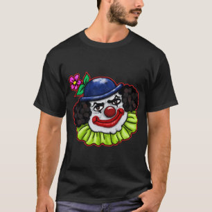 Bubbles the Creepy Clown Halloween-Roligt T Shirt
