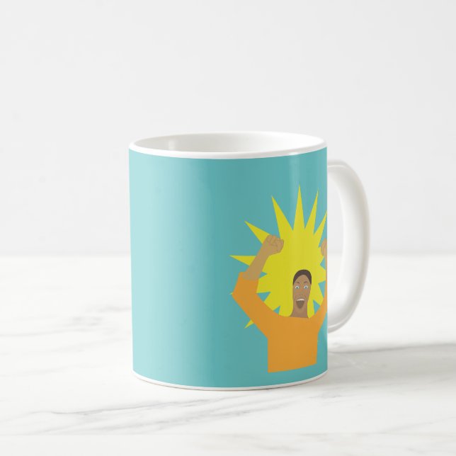 Bubblig Personlighet Kaffemugg (Framsida höger)