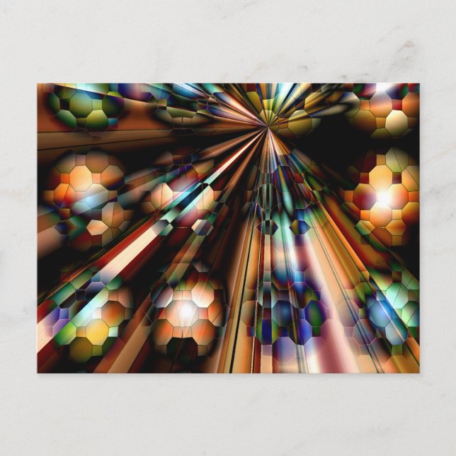 Bubblin 'Planets Rock! ...... Vykort (Framsida)