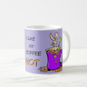 Bubbling Bunny Coffee Älskare Cust. Kaffe Mugg
