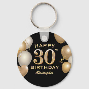 Bubblor 30års födelsedag Party och Guld Nyckelring