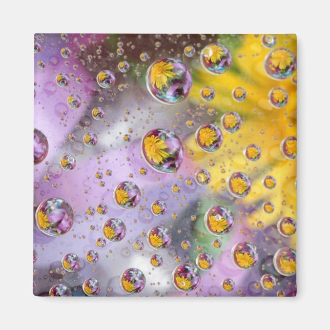 Bubblor abstrakt med blommor. Kredit: Nancy Magnet (Framsidan)