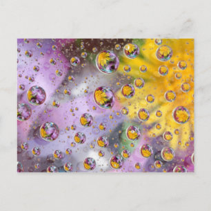 Bubblor abstrakt med blommor. Kredit: Nancy Vykort