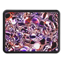 Bubblor av färg-glas eller ädelstenar? dragkroksskydd