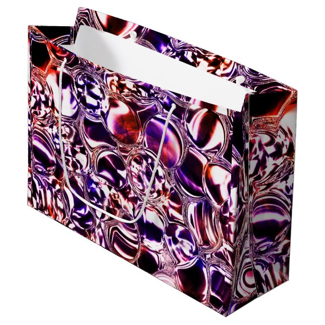 Bubblor av färgad glas eller ädelstenar? (Framsidan Vinklad)