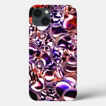 Bubblor av färgad glas eller ädelstenar?