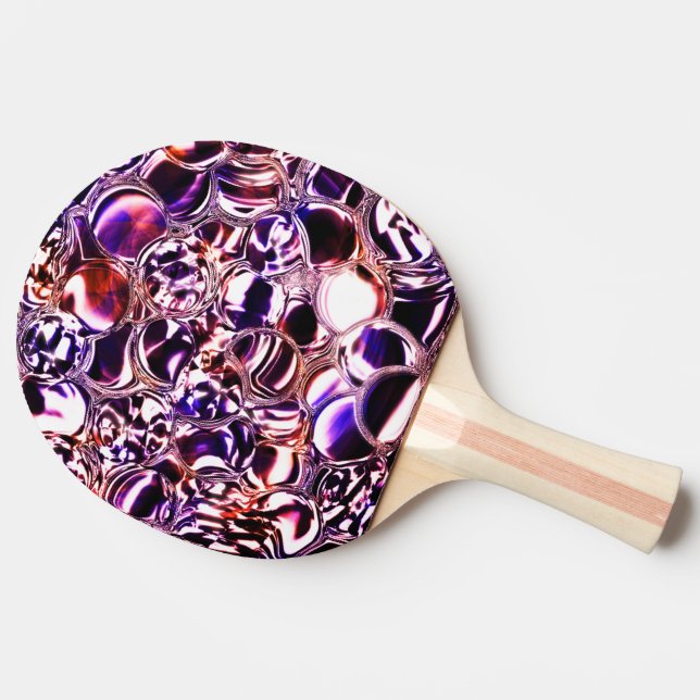 Bubblor av färgad glas eller ädelstenar? pingisracket (Sidan)