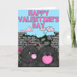 Bubblor av Kärlek (tomma inuti) Helgkort