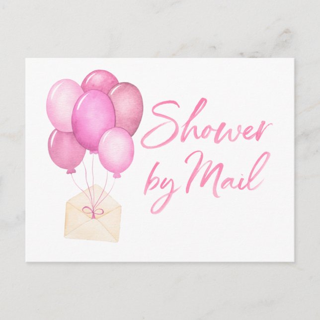 Bubblor, babyvisningsprogram efter e-post, Avstånd Vykort (Framsida)