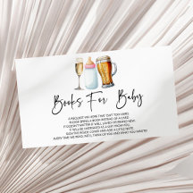 Bubblor Brews Diaper Baby Shower Bokar för Baby