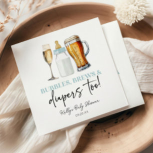 Bubblor, Brygd och Blöjor Oxå! Barnkalas Pappersservett