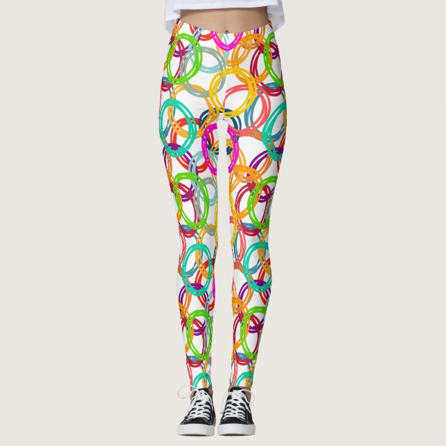 Bubblor, bubblor överallt leggings (Framsida)