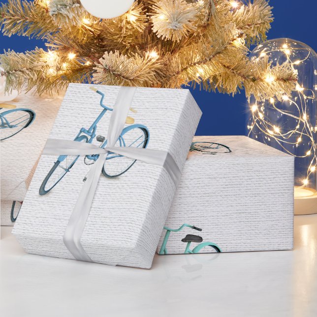 Bubblor för återcirkulering av röd blå Grönt, Vint Presentpapper (Helgdagar)