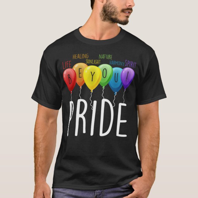 Bubblor för HBT-Pride -standard--4_00x T Shirt (Framsida)