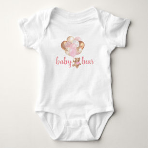 Bubblor för nalle Baby Bear Ro Guld T Shirt