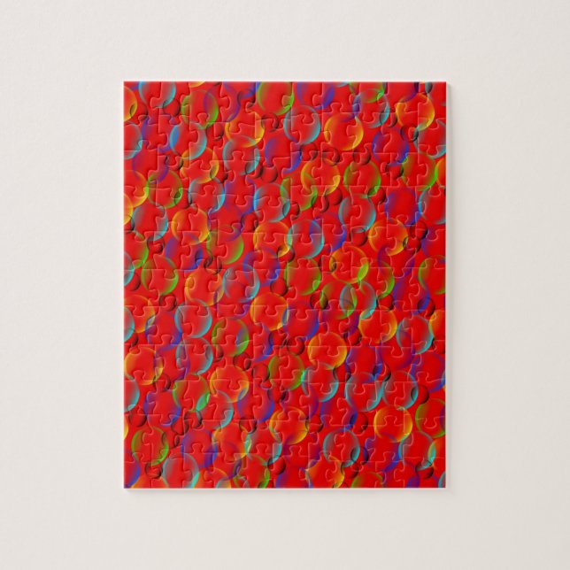 Bubblor från Färg Pussel (Vertikal)