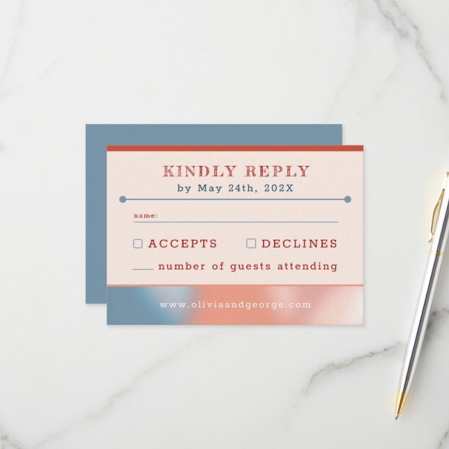 Bubblor från Kärlek: Fairy Tale Bröllop Simple OSA Kort (Fram/Back In Situ)