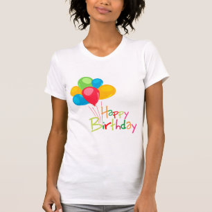 Bubblor Grattis på födelsedagen Tee