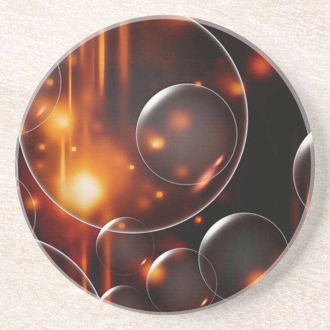 Bubblor i strålkastare underlägg sandsten (Framsidan)