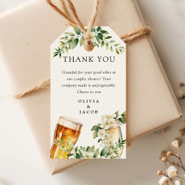 Bubblor och bryggor par duschar presentetikett