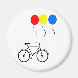 Bubblor och cyklar magnet