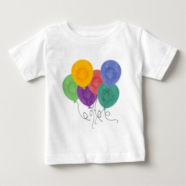 Bubblor och grafik t-shirt (Framsida)