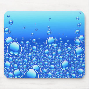 Bubblor på Blue Musmatta