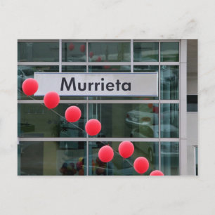 Bubblor på en Murrieta, CA, bilåterförsäljare Vykort