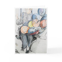 Bubblor Party-kort för födelsedagar