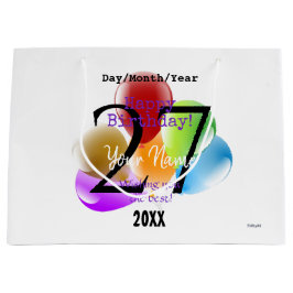 Bubblor Personlig Birthday Gift Bag