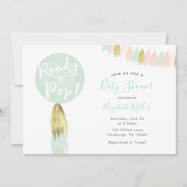 Bubblor, Redo till popup-fönster Inbjudningar (Framsida)