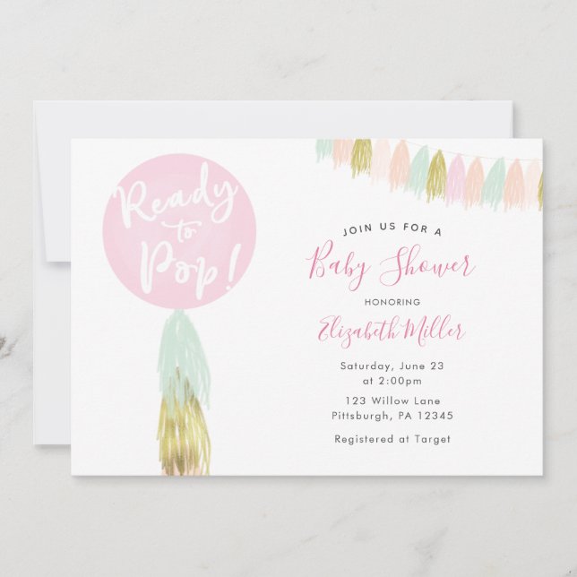 Bubblor, Redo till popup-fönster Inbjudningar (Framsida)