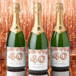 Bubblor ro 40:e födelsedag Party