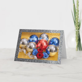 Bubblor & Ro, 5-tums x 7-tums-kort för födelsedaga Kort