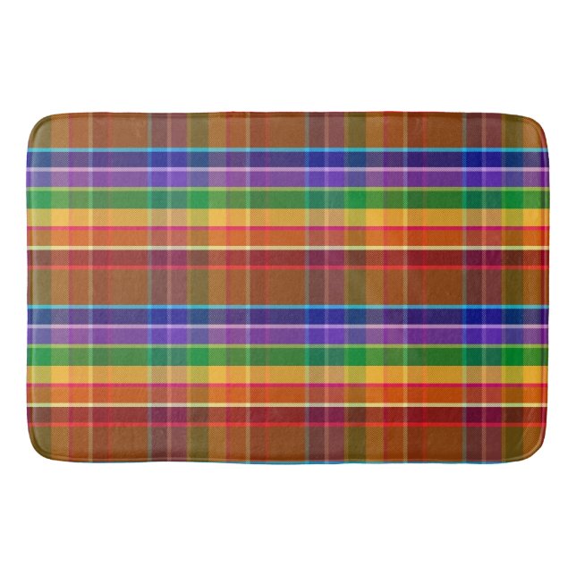 Bubbly Plaid AB Badrumsmatta (Framsidan)