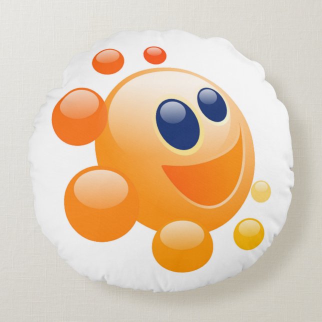 BUBBLY SOL RUND KUDDE (Framsidan)