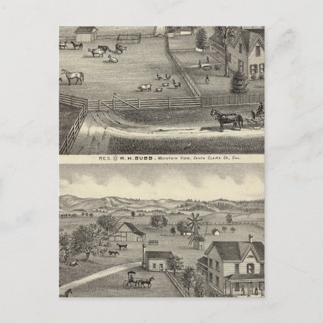 Bubbresidenser Vykort (Framsida)