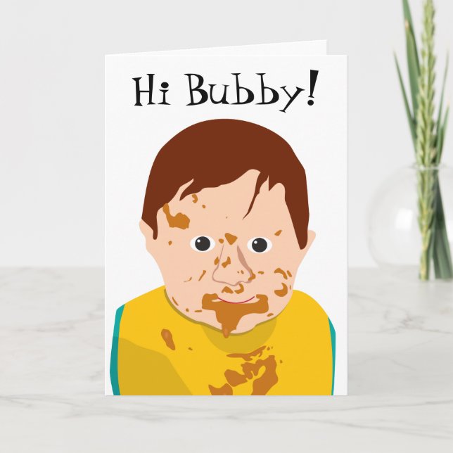 Bubby Birthday Card Kort (Framsida)