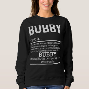 Bubby Definition Grandma Mor Day T Shirt