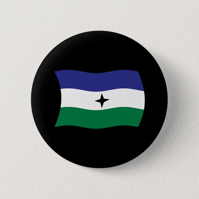 Bubi Nationalist Flagga Knapp (Framsida)