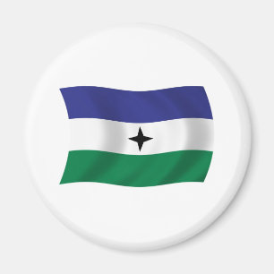 Bubi Nationalist Flagga Magnet