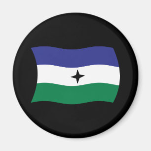 Bubi Nationalist Flagga Magnet