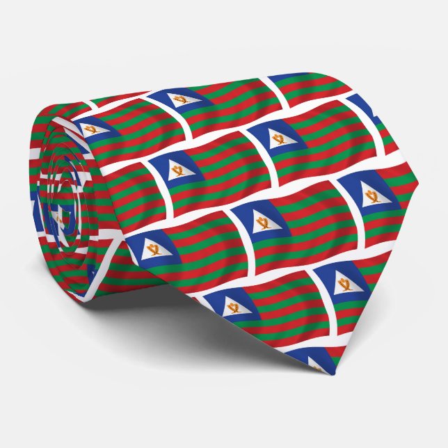 Bubi-stammens flagg-tie slips (Rullad)