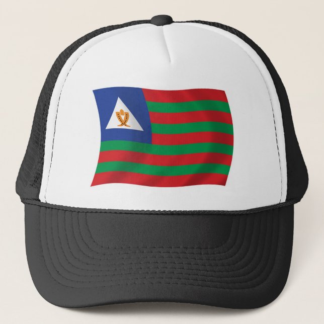 Bubi Tribal Flagga Hat Keps (Framsida)