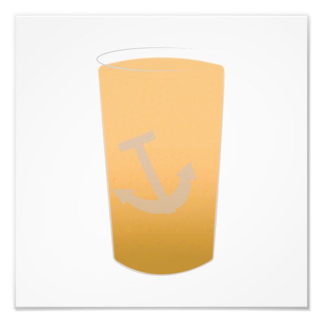 Bubly Beer-utskrift Fototryck (Framsidan)